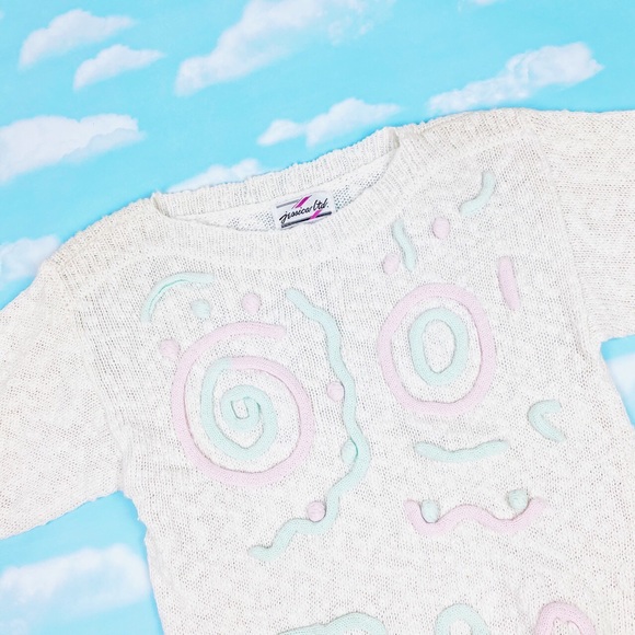 BNWT Vintage Jessica Ltd Deadstock Pastel Sweater